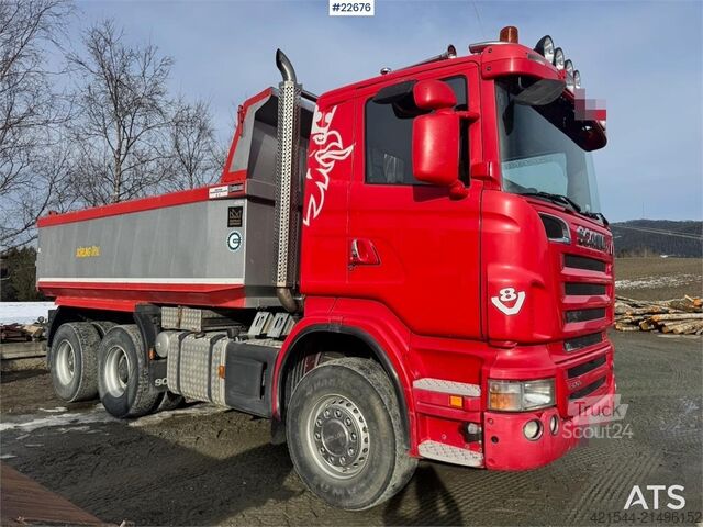 Savivartis Scania R500 6x4 Tipper Truck – 273,000 km