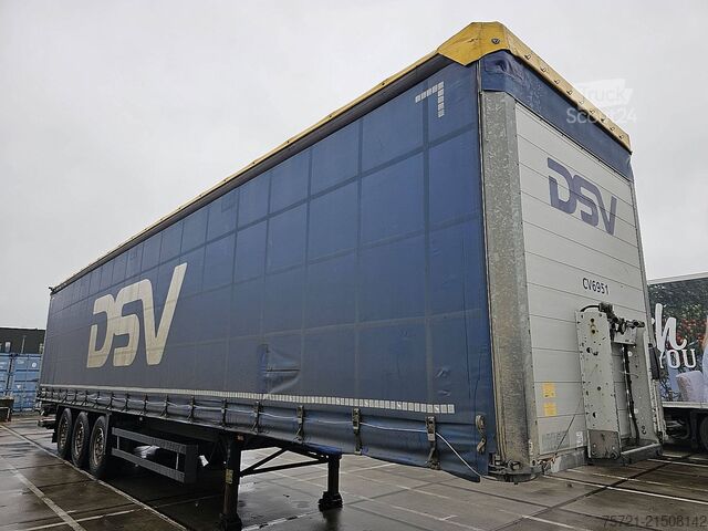 Sliding tarpaulins SCHMITZ SCB S3T TAILLIFT LBW KLEP