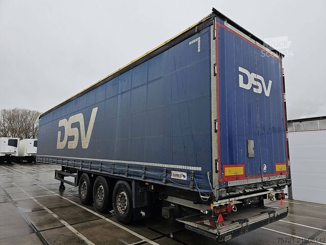 Sliding tarpaulins SCHMITZ SCB S3T TAILLIFT LBW KLEP