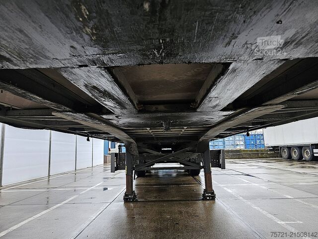 Sliding tarpaulins SCHMITZ SCB S3T TAILLIFT LBW KLEP