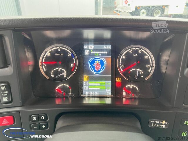 Tankwagen Scania P410 18500 Liter ADR, Euro 6, Retarder, Stuuras...