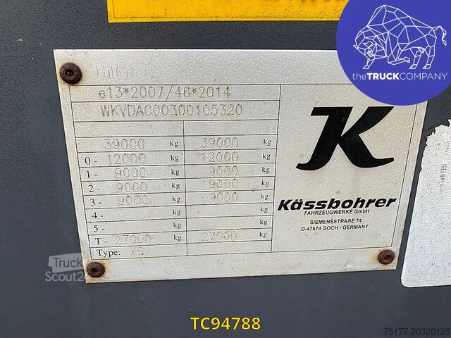 Konteyner taşımacılığı Kässbohrer 