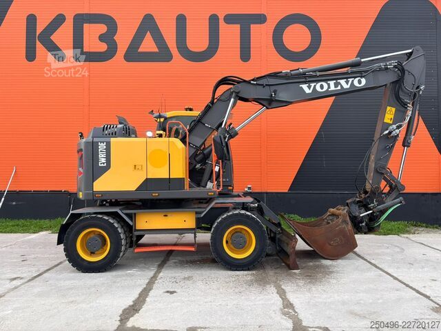 Hjulgrävare Volvo EWR 170 E TILTROTATOR / AC / CENTRAL LUBRICATION