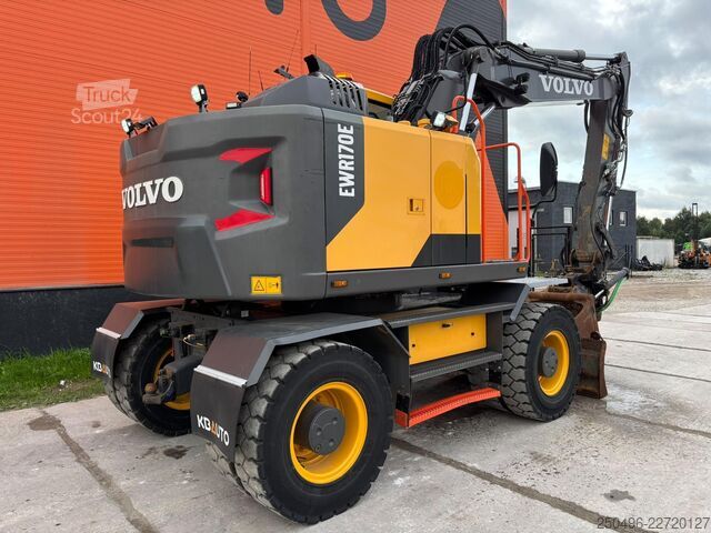Hjulgrävare Volvo EWR 170 E TILTROTATOR / AC / CENTRAL LUBRICATION