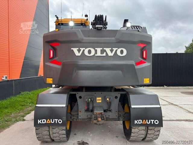 Hjulgrävare Volvo EWR 170 E TILTROTATOR / AC / CENTRAL LUBRICATION