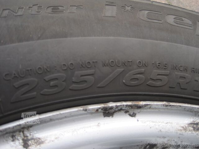 Kompletne koła zimowe 4x Winterkomplettrad 235/65R16C 115/113R Ford Transit