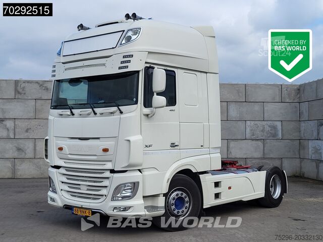 Standard tractor DAF XF 480 4X2 NL-Truck Retarder 2xTanks Standairco...