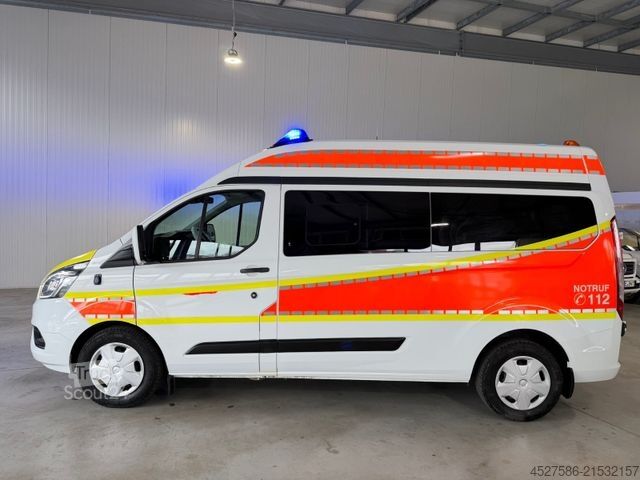 Fire truck FORD Transit Custom 340 L2 *RTW*KTW*KRANKENTRANSPORT