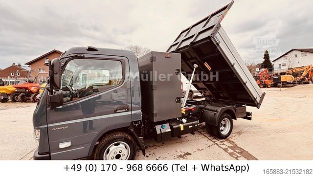 Самосвал-фургон MITSUBISHI Canter 3 C 15 mit Kipper + Werkzeugschrank
