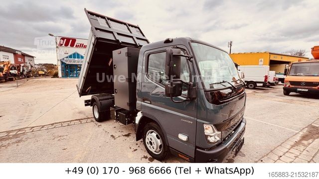 Fourgon benne basculante FUSO Canter 3 C 15 mit Kipper + Werkzeugschrank