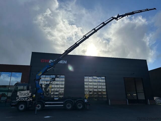 Sistema de brazo de gancho MAN TGS 41.440 8x4 Hooksystem Palfinger PK 41002+fl...