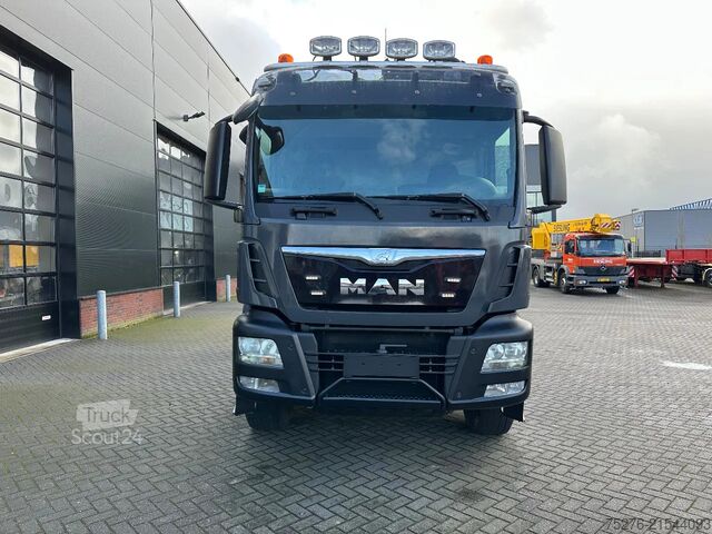 Sistema de brazo de gancho MAN TGS 41.440 8x4 Hooksystem Palfinger PK 41002+fl...