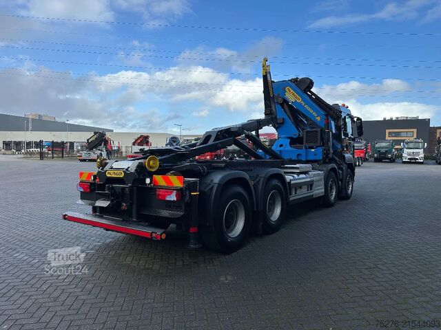 Sistema de brazo de gancho MAN TGS 41.440 8x4 Hooksystem Palfinger PK 41002+fl...