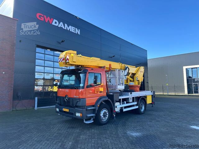 Lifting platform Mercedes-Benz Atego 1823 Multitel J 328 Alu  28 Mtr.