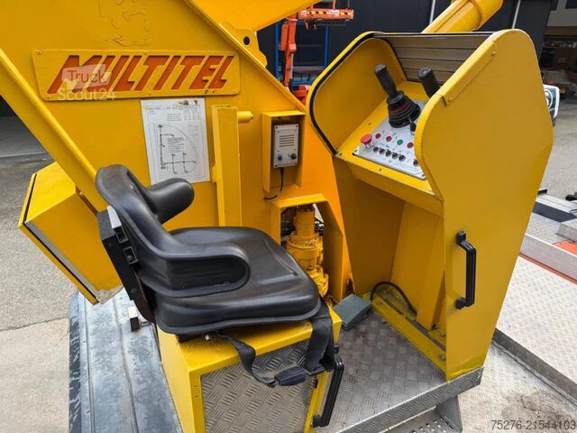 Lifting platform Mercedes-Benz Atego 1823 Multitel J 328 Alu  28 Mtr.