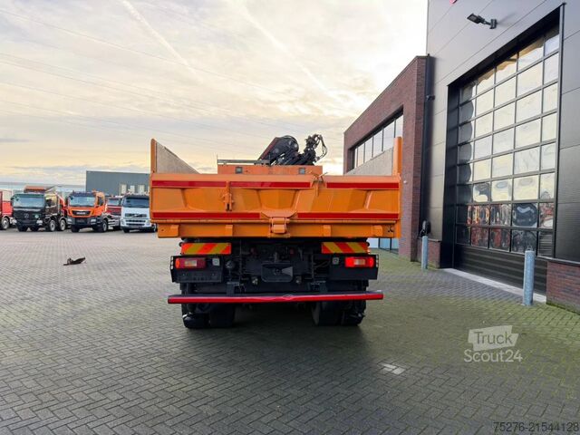 Benne à 3 côtés Volvo FMX 460 6x4 3 zijdige Kipper/ Hiab 288 E-6,Winc...