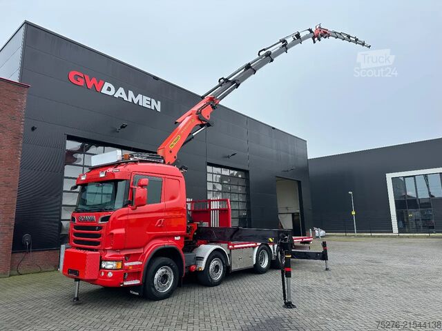 Crane truck Scania R560 V8 8x2 Trekker-Bakwagen Palfinger PK 53002...