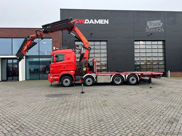 Crane truck Scania R560 V8 8x2 Trekker-Bakwagen Palfinger PK 53002...