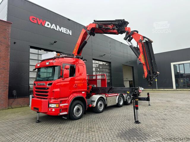 Crane truck Scania R560 V8 8x2 Trekker-Bakwagen Palfinger PK 53002...