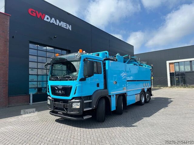 Vehículo de succión MAN TGS 35.400 8X2-4 BL WIEDEMANN SUPER 1000