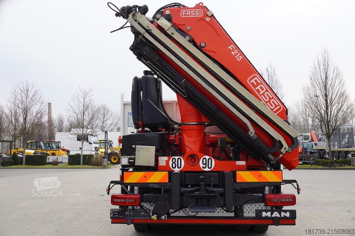 Plošina so žeriavom MAN TGS 26.420 6x4 / Fassi F215A.2.24