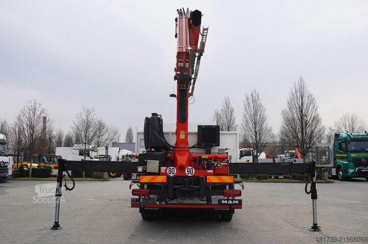 Plošina so žeriavom MAN TGS 26.420 6x4 / Fassi F215A.2.24