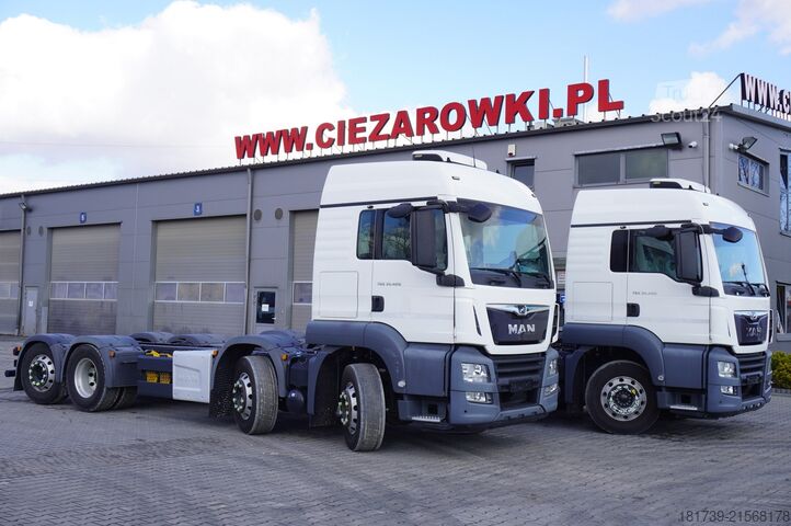 Conjunto de transmissão MAN TGS 35.420 8x2 / Chassis 6.4 m