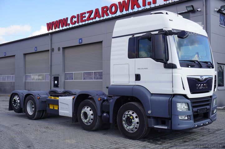 Conjunto de transmissão MAN TGS 35.420 8x2 / Chassis 6.4 m