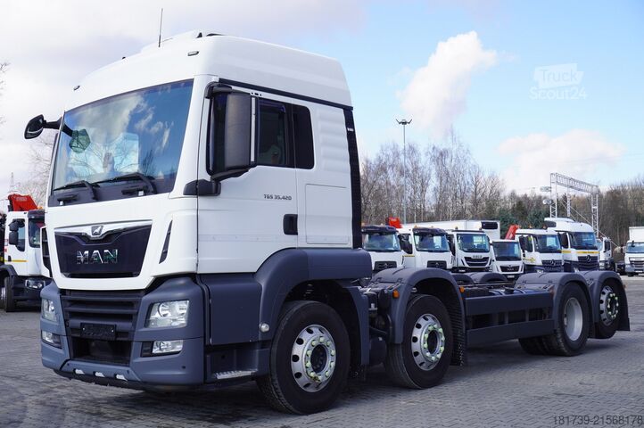 Conjunto de transmissão MAN TGS 35.420 8x2 / Chassis 6.4 m
