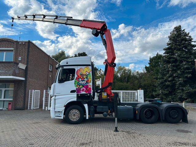 Cap tractor standard MERCEDES-BENZ 2642 SZM mit PK26002-EH Kran + Seilwinde