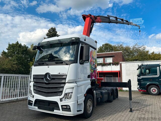 Cap tractor standard MERCEDES-BENZ 2642 SZM mit PK26002-EH Kran + Seilwinde