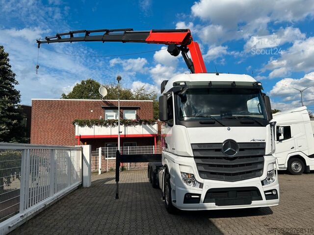 Cap tractor standard MERCEDES-BENZ 2642 SZM mit PK26002-EH Kran + Seilwinde