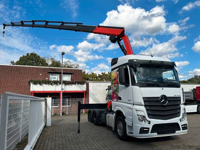 Cap tractor standard MERCEDES-BENZ 2642 SZM mit PK26002-EH Kran + Seilwinde