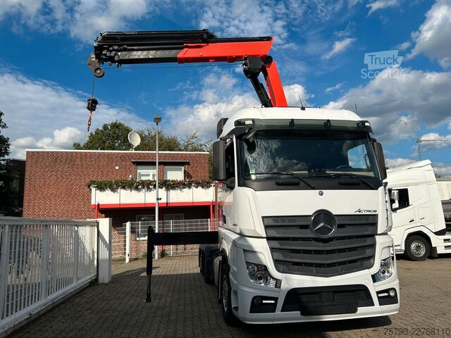 Cap tractor standard MERCEDES-BENZ 2642 SZM mit PK26002-EH Kran + Seilwinde