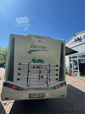 Polointegrovaný obytný vůz Forster T699EB-Hubbett-Sat-TV-Markise-sofort