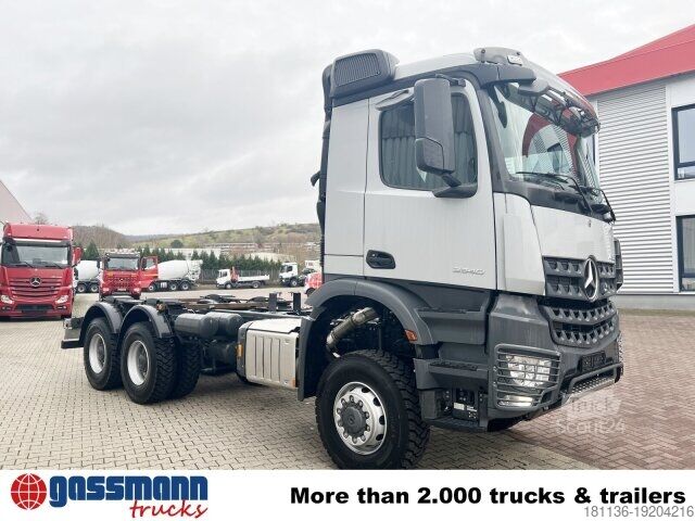 Шасі вантажівки Mercedes-Benz Arocs 3340/46 A 6x6, Grounder