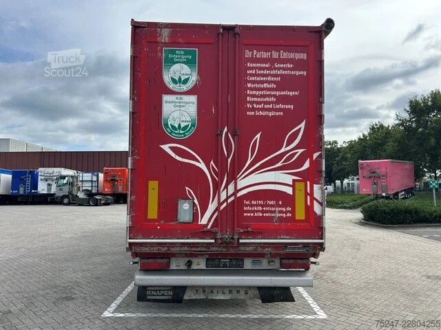 Pārvietojamā grīda Knapen Trailers K200 - 92m3 Liftachse 10mm SP 01/27