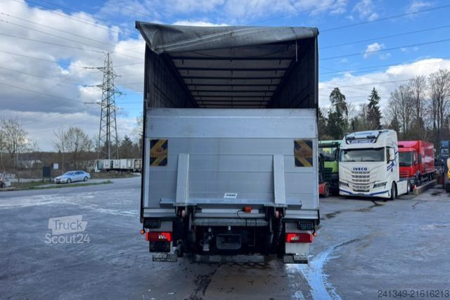 Flatbed truck with tarp SCANIA R490 4x2