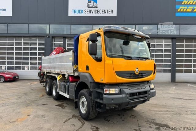 Tipper truck RENAULT Kerax 410 6x4 HMF1820-7 **38'000KM**