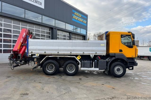 Tipper truck RENAULT Kerax 410 6x4 HMF1820-7 **38'000KM**