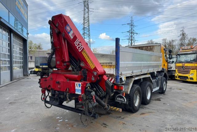 Tipper truck RENAULT Kerax 410 6x4 HMF1820-7 **38'000KM**