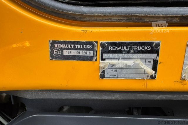 Tipper truck RENAULT Kerax 410 6x4 HMF1820-7 **38'000KM**