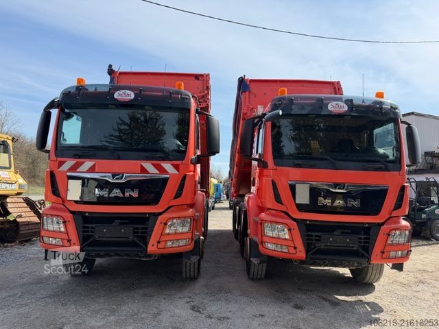 Tipper truck MAN TGS 35.420 8X4 Bordmatik,Retarder,Klima,