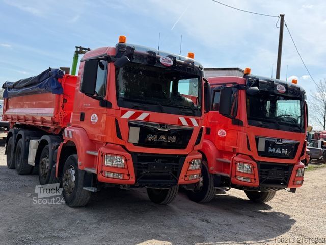 Tipper truck MAN TGS 35.420 8X4 Bordmatik,Retarder,Klima,