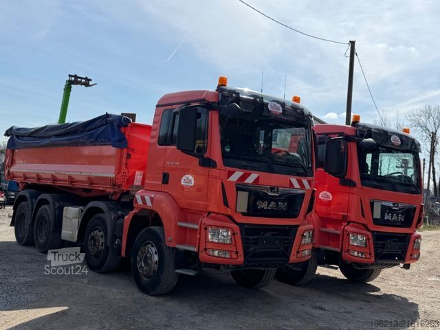 Tipper truck MAN TGS 35.420 8X4 Bordmatik,Retarder,Klima,