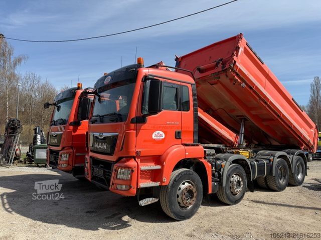 Tipper truck MAN TGS 35.420 8X4 Bordmatik,Retarder,Klima,