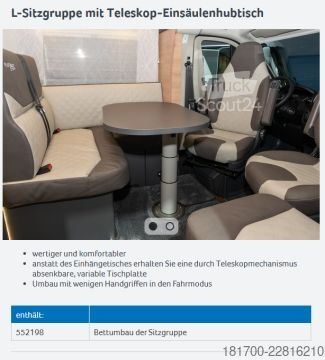 Autorulotă semi-integrată Knaus L!VE TI 650 MEG Platinum Selection TraumMobil*160*Autom*L-Sitz