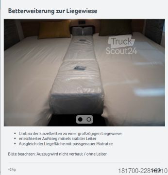 Autorulotă semi-integrată Knaus L!VE TI 650 MEG Platinum Selection TraumMobil*160*Autom*L-Sitz