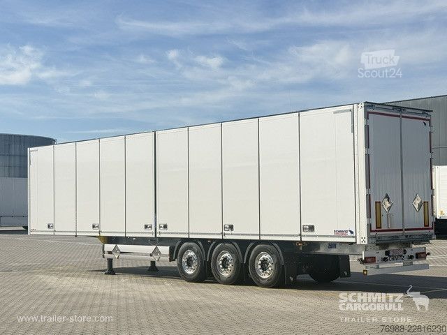 Kofferauflieger Schmitz Cargobull Trockenfrachtkoffer Standard Faltwandtür links