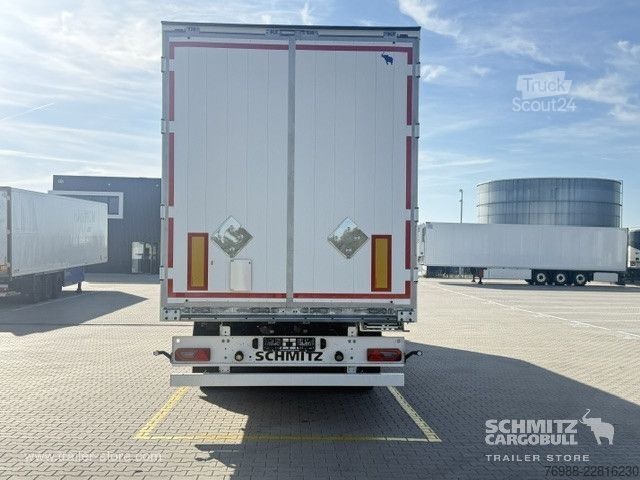 Kofferauflieger Schmitz Cargobull Trockenfrachtkoffer Standard Faltwandtür links